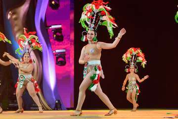 Concurso de comparsas infantiles del Carnaval de Las Palmas de Gran Canaria (Foto TA)